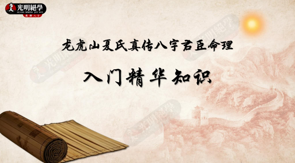 龙虎山夏氏真传八字君臣命理电子书1本–百度网盘