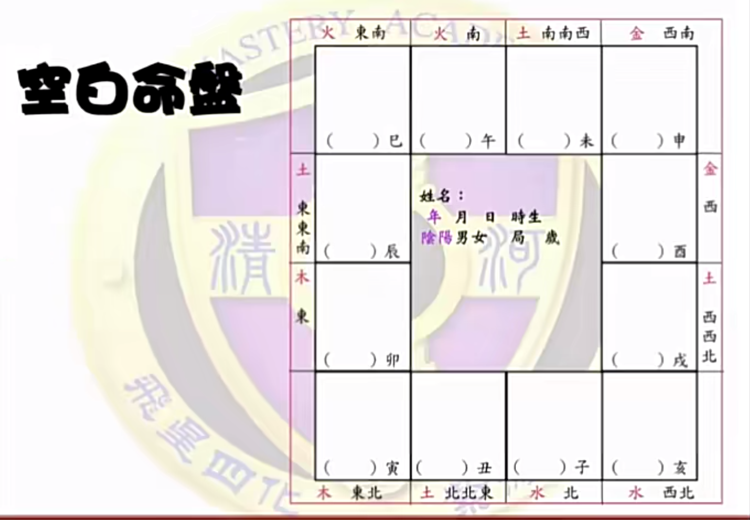 徐曾生紫薇斗数全套50集带课件和电子书–百度网盘